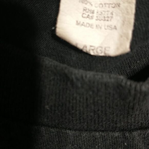 Harley Davidson T-Shirt Double Sided Large . Condition is Pre-owned - Picture 5 of 6